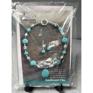 Annies Simply Beads Southwest Chic Necklace Kit DIY Jewelry Set